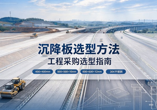 钢城沉降板选择方法