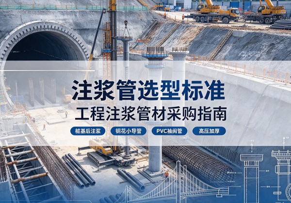钢城注浆管选型标准